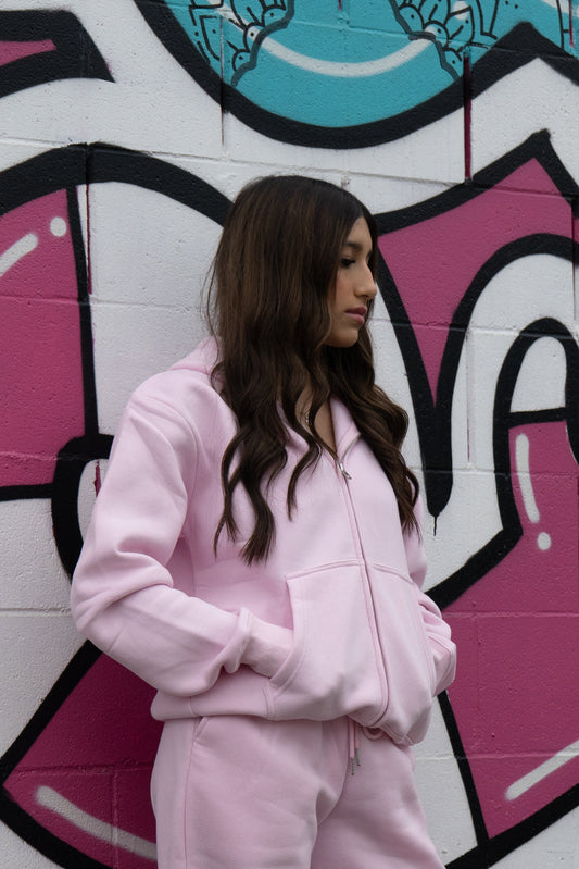 UltraFlare Zip Up- Pink