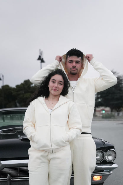 UltraFlare Zip Up- Vanilla
