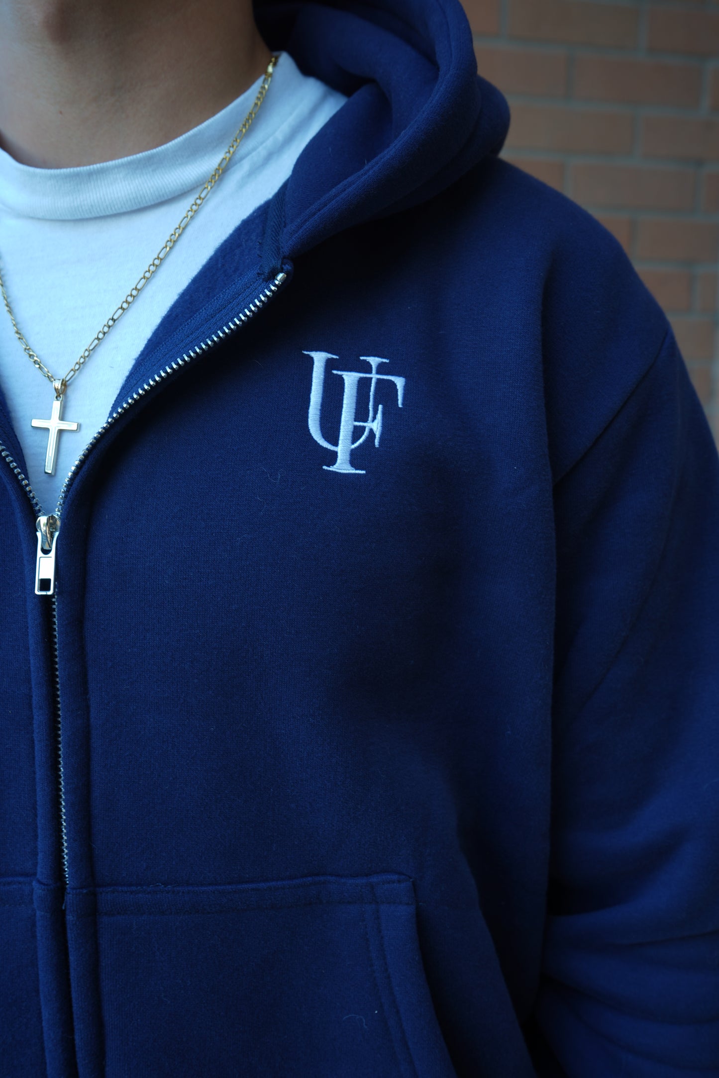 Navy Tracksuit- Zip Up