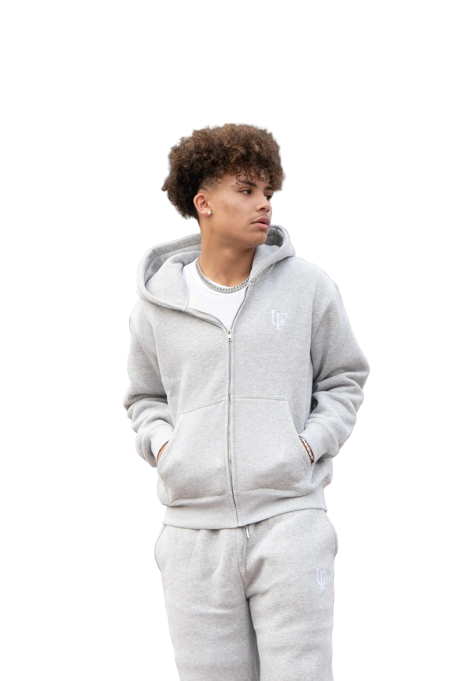 Ultraflare Zip Up- Grey