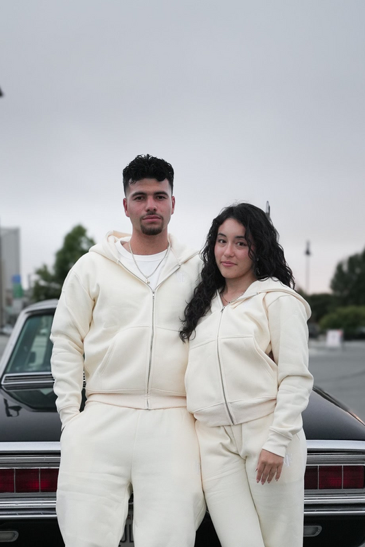 UltraFlare Zip Up- Vanilla